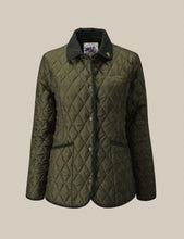 Load image into Gallery viewer, Women&#39;s Moorland Quilted Jacket - Olive