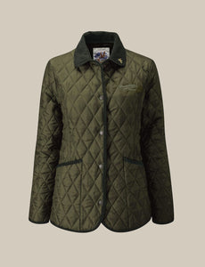 Women's Moorland Quilted Jacket - Olive